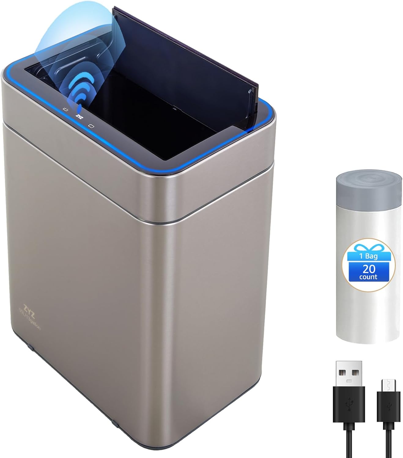 Premium Trash Can by ZYZ Home
